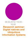 Aalto University is organizing Research seminar 