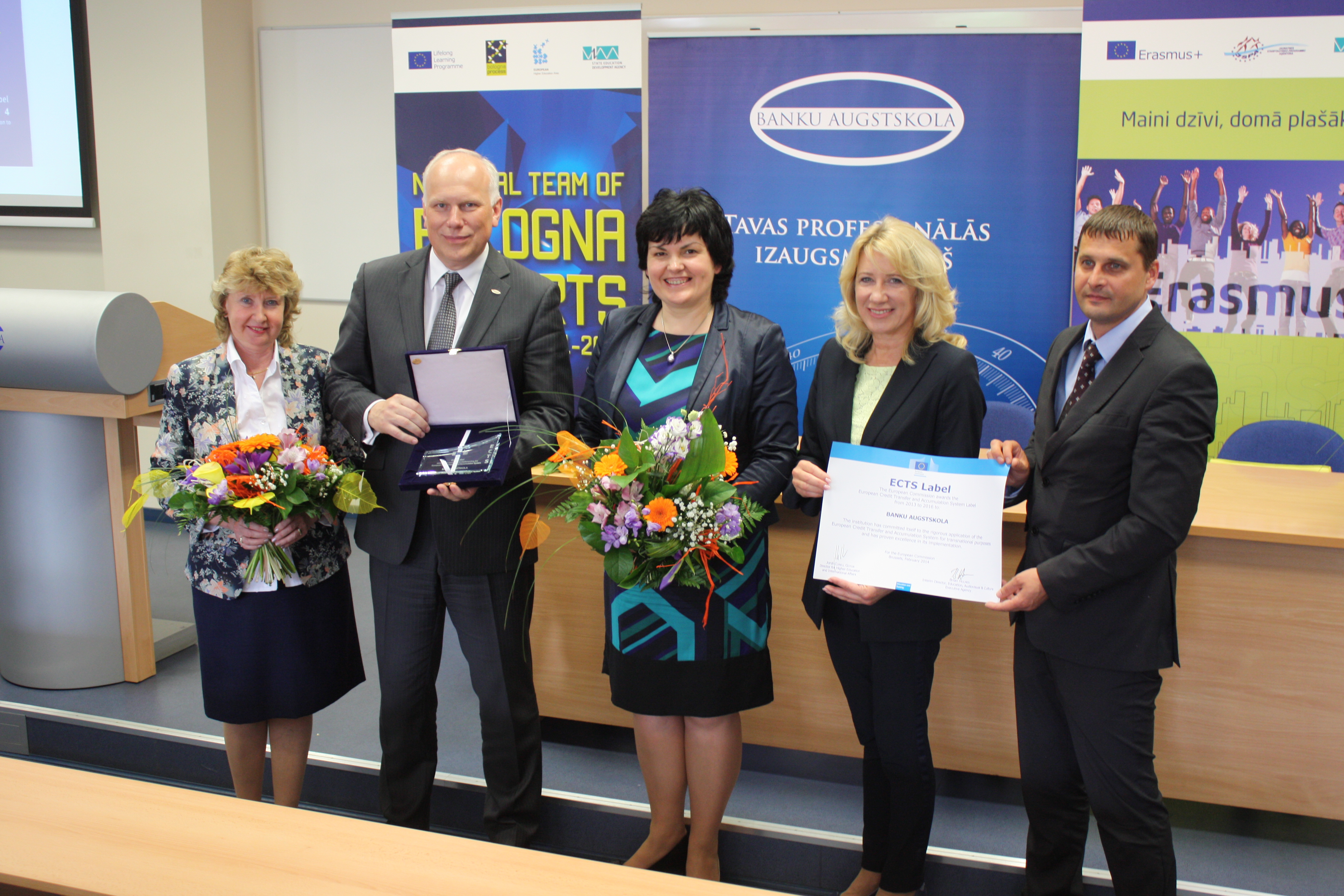 BA School of Business and Finance was awarded  ECTS Label