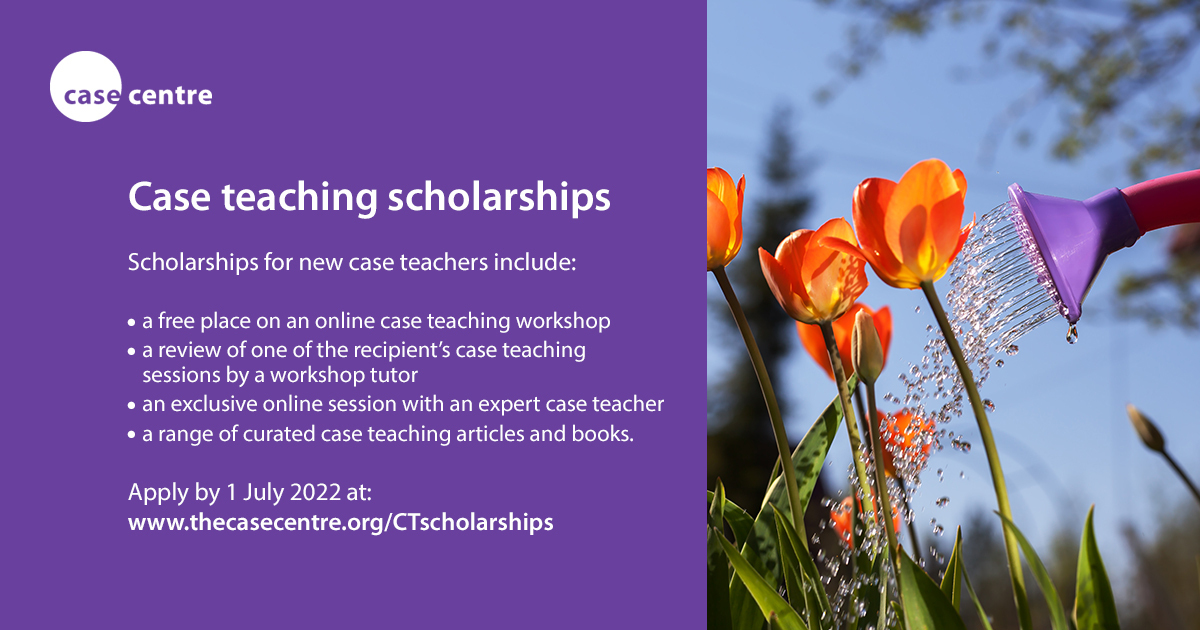 Case Teaching scholarships