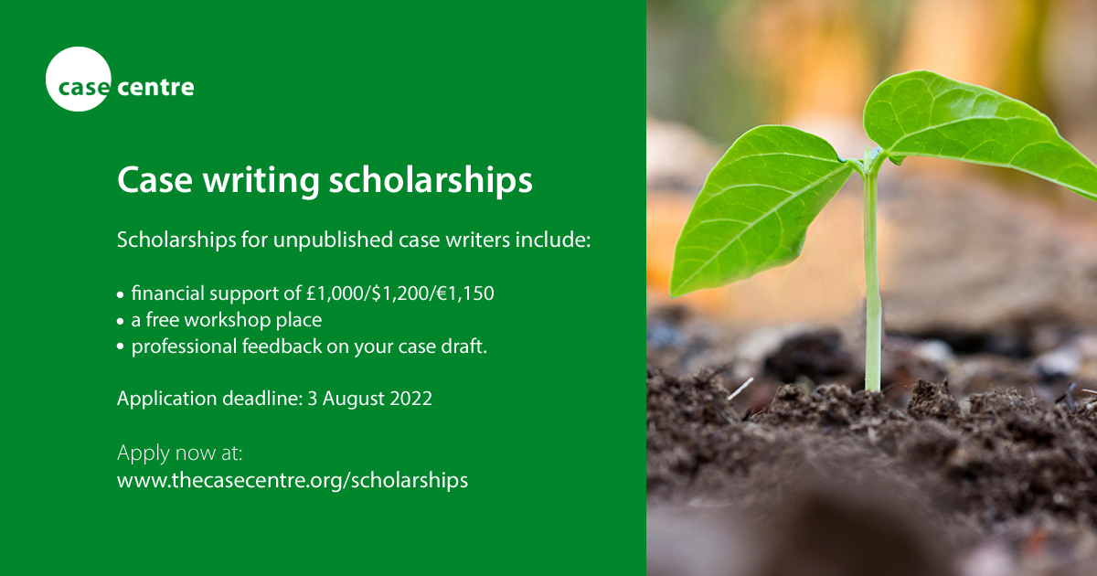 Case writing scholarships