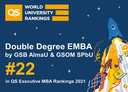 Joint EMBA program of GSB AlmaU and GSOM SPbU in QS ranking