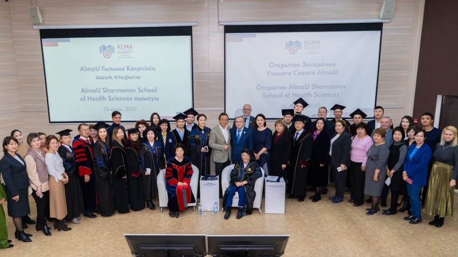 Launch of AlmaU Sharmanov School of Health Sciences