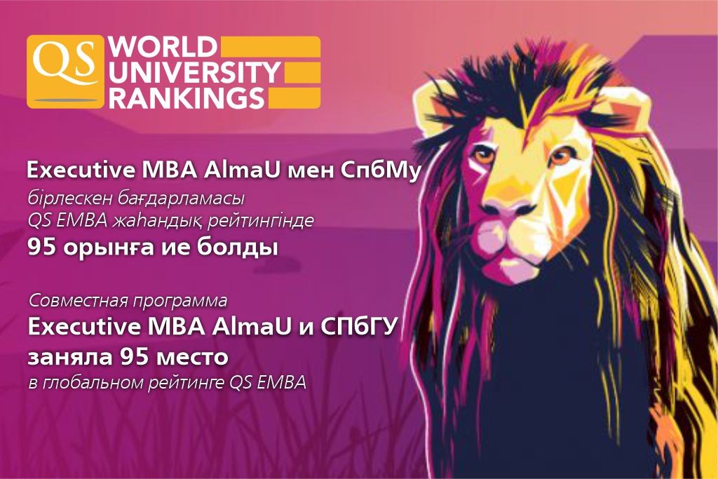 MBA program of a Kazakhstani university entered the TOP-100 of QS Global ranking!