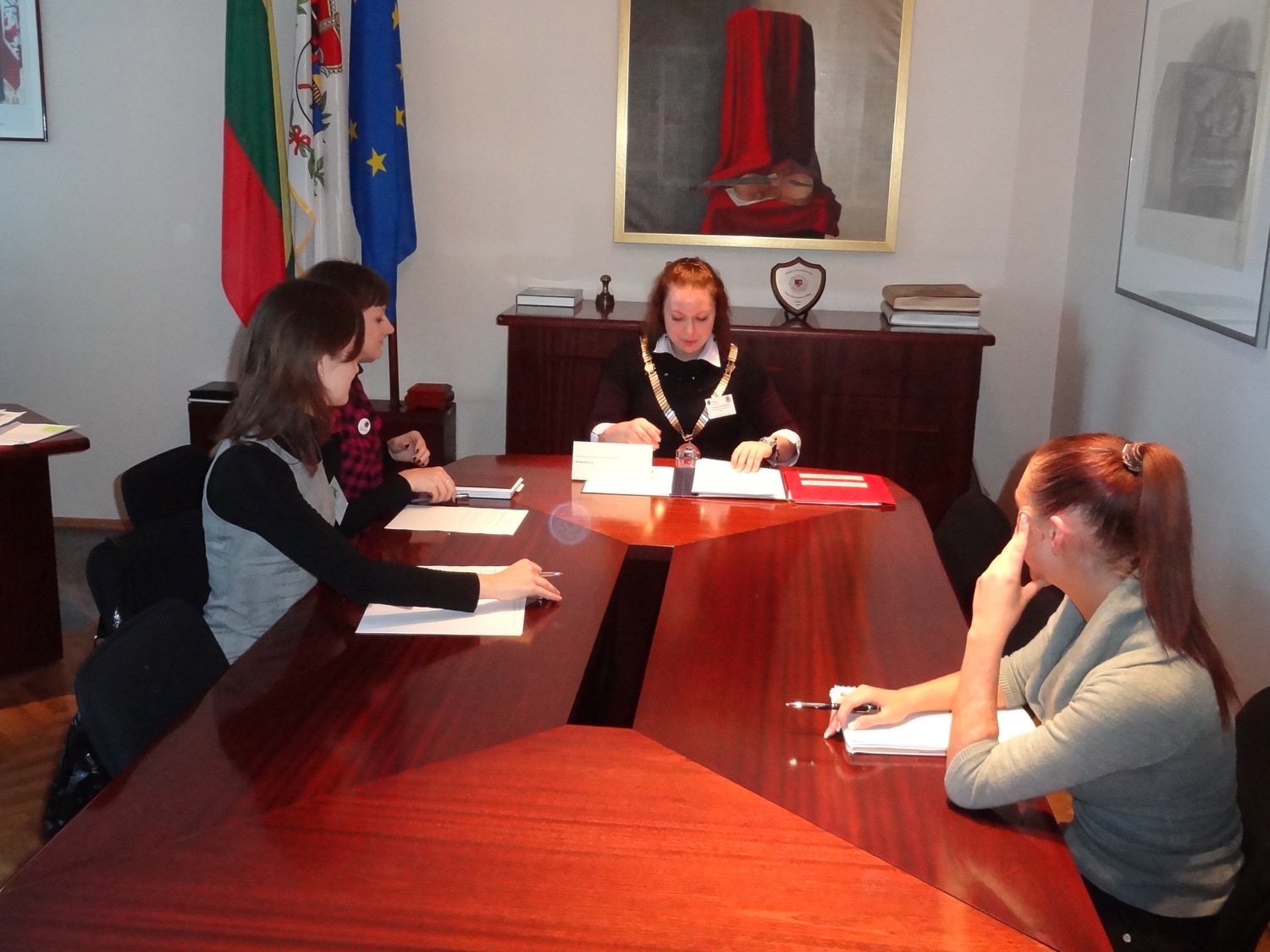 Students changed mayors, vice-mayors and administrations