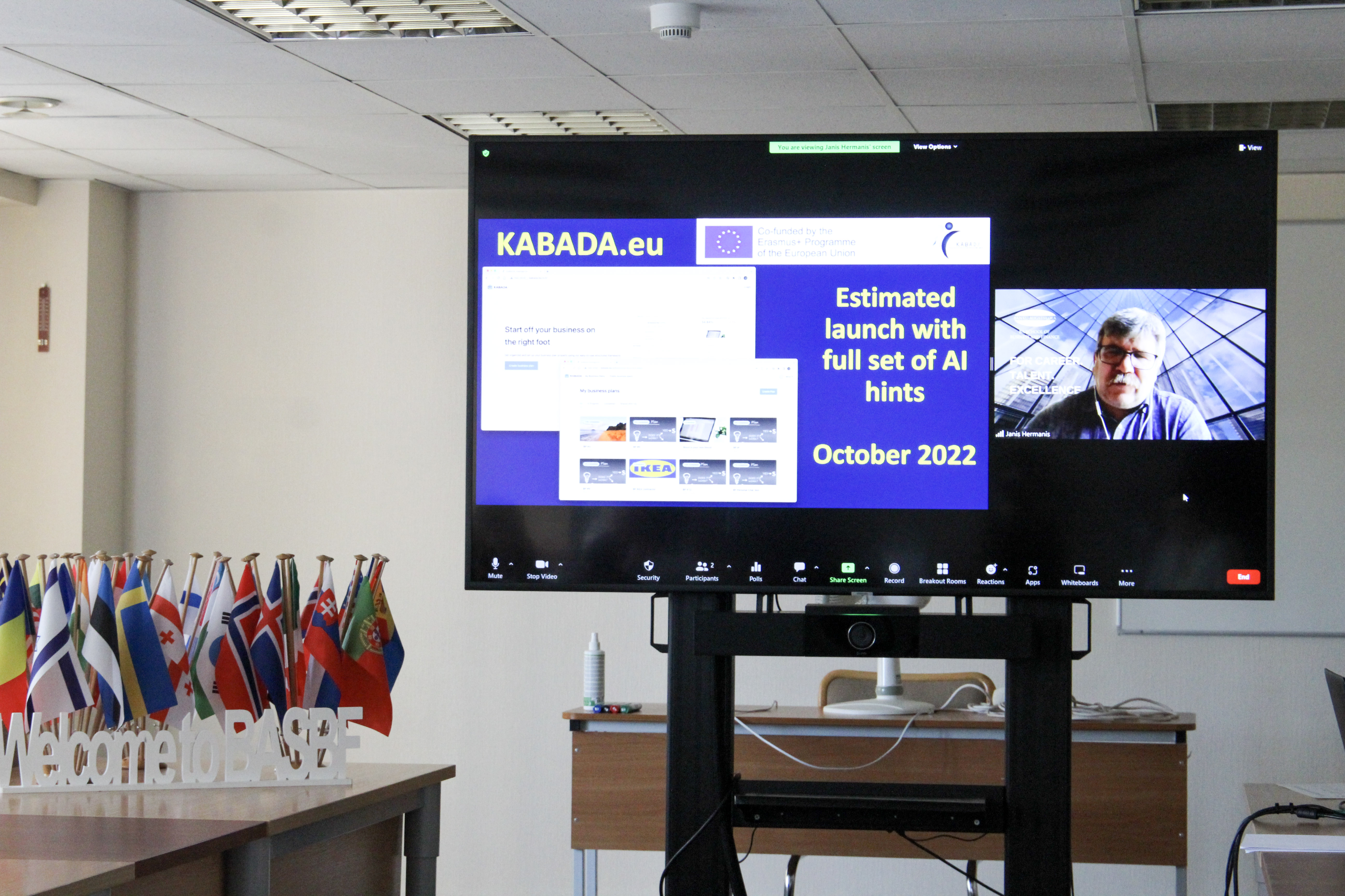 The “KABADA” project was successfully presented in an international webinar