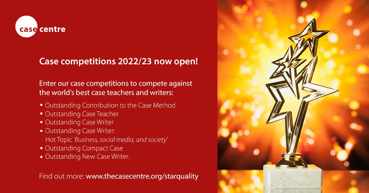 The Case Centre competitions 2022/23 are now open!