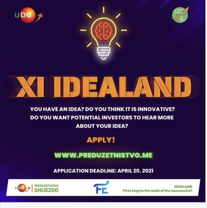 UDG XI Stock Market of Entrepreneurial Ideas - IDEALAND