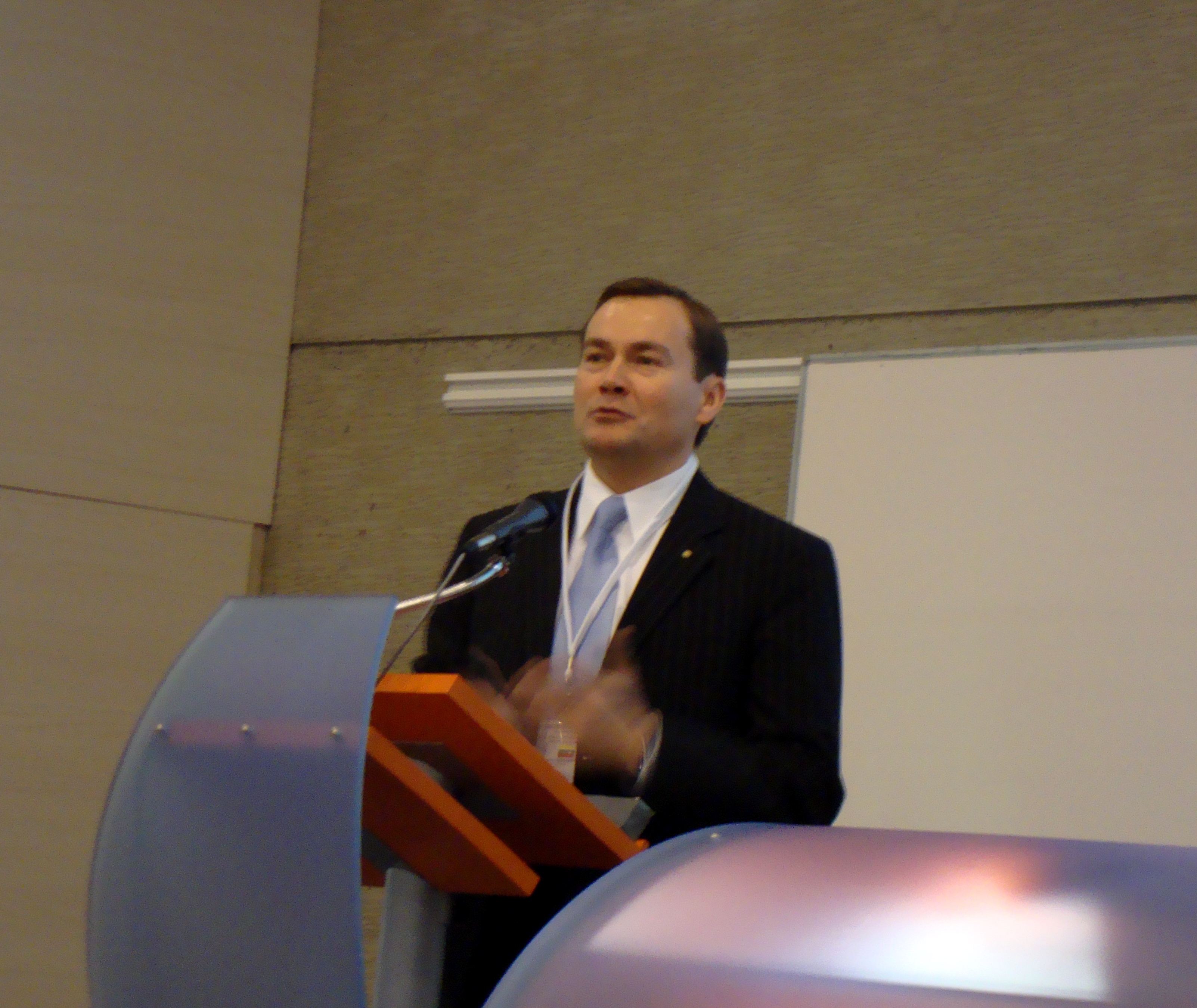 BMDA president's speech at 3rd Eduniversal World Convention
