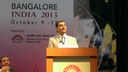 BMDA President moderating Plenary session at Eduniversal World Convention in Bangalore, India