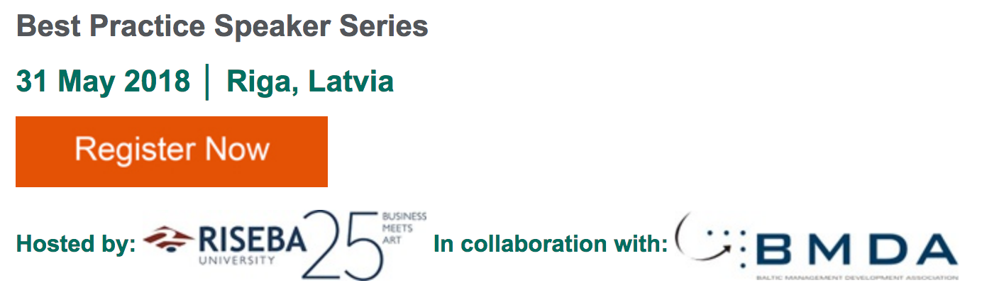 Join us in the Best Practice Speaker Series !