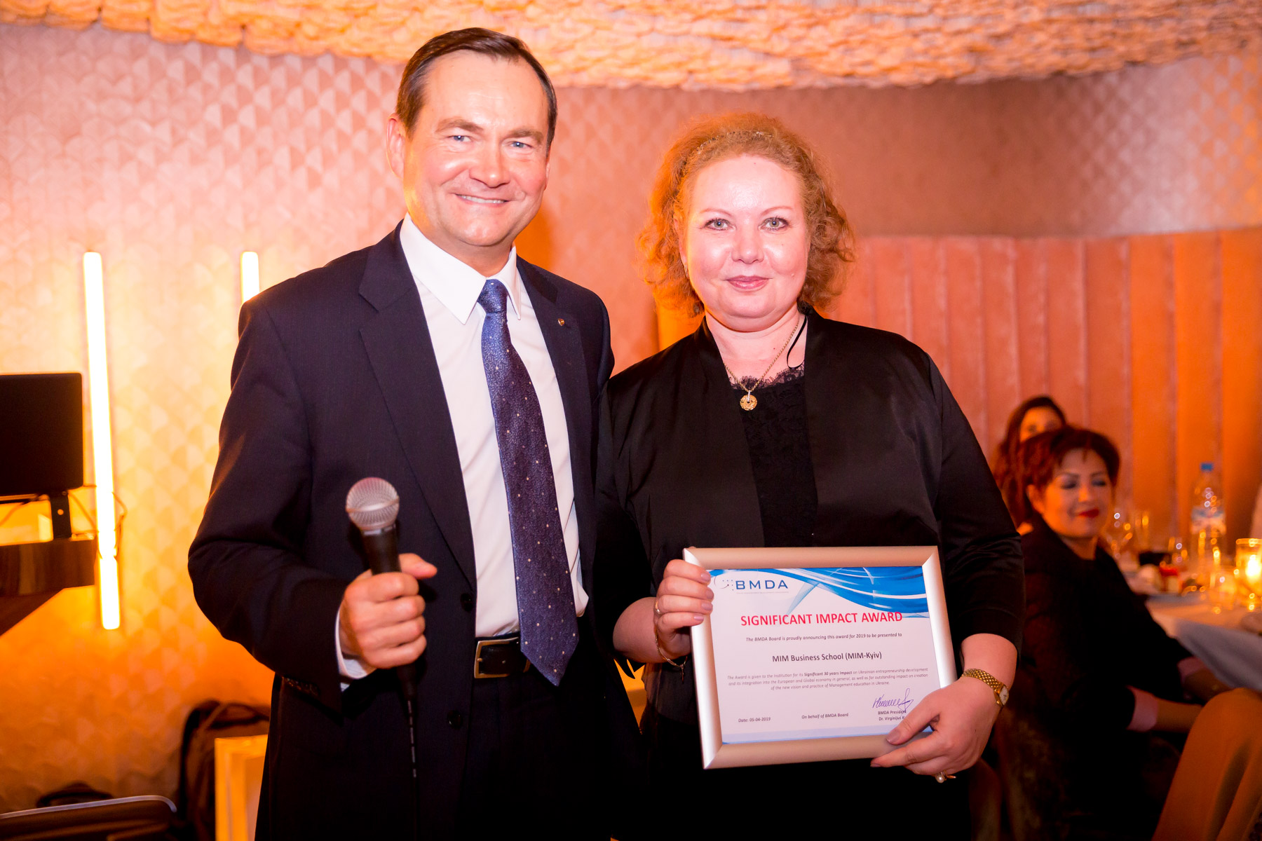 MIM- Kyiv Business School receives BMDA award for Significant impact