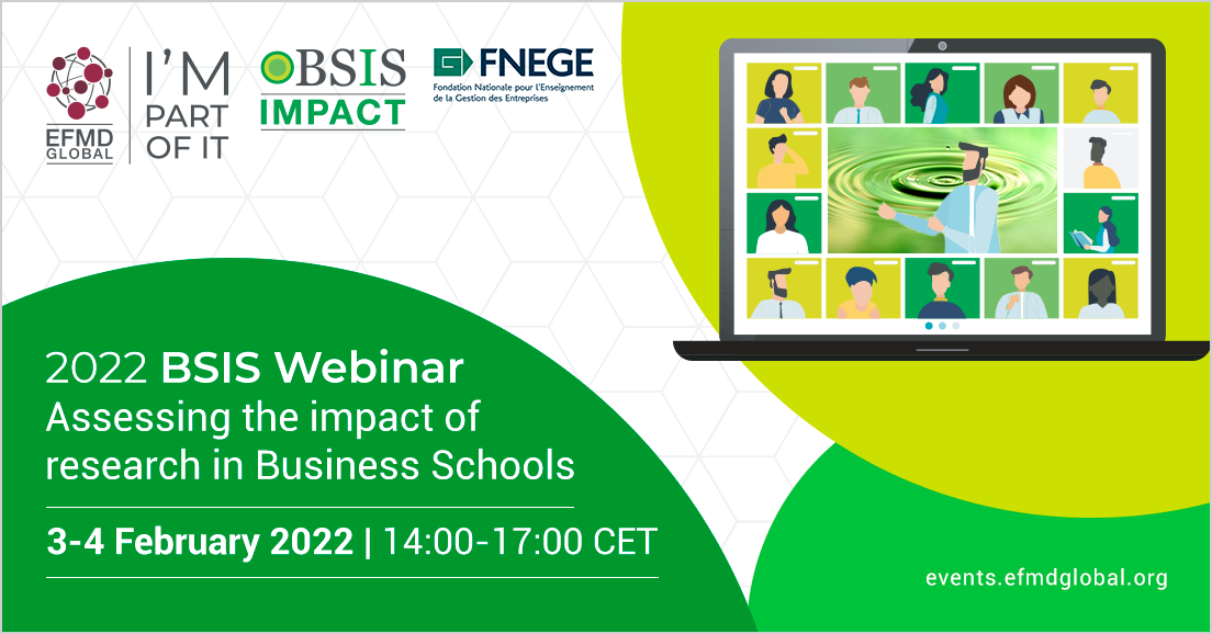 BSIS Webinar: Assessing the impact of research in business schools