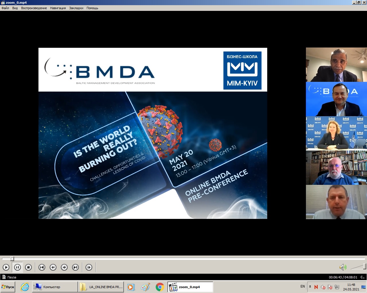 BURNOUT AS A GLOBAL CHALLENGE: MIM-KYIV HOSTS THE BMDA PRE-CONFERNCE TO DISCUSS WHAT TO DO ABOUT IT