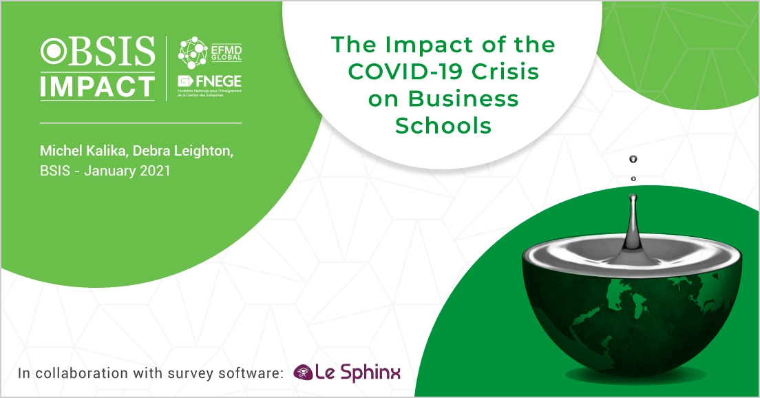 Business schools’ impact during the COVID-19 pandemic