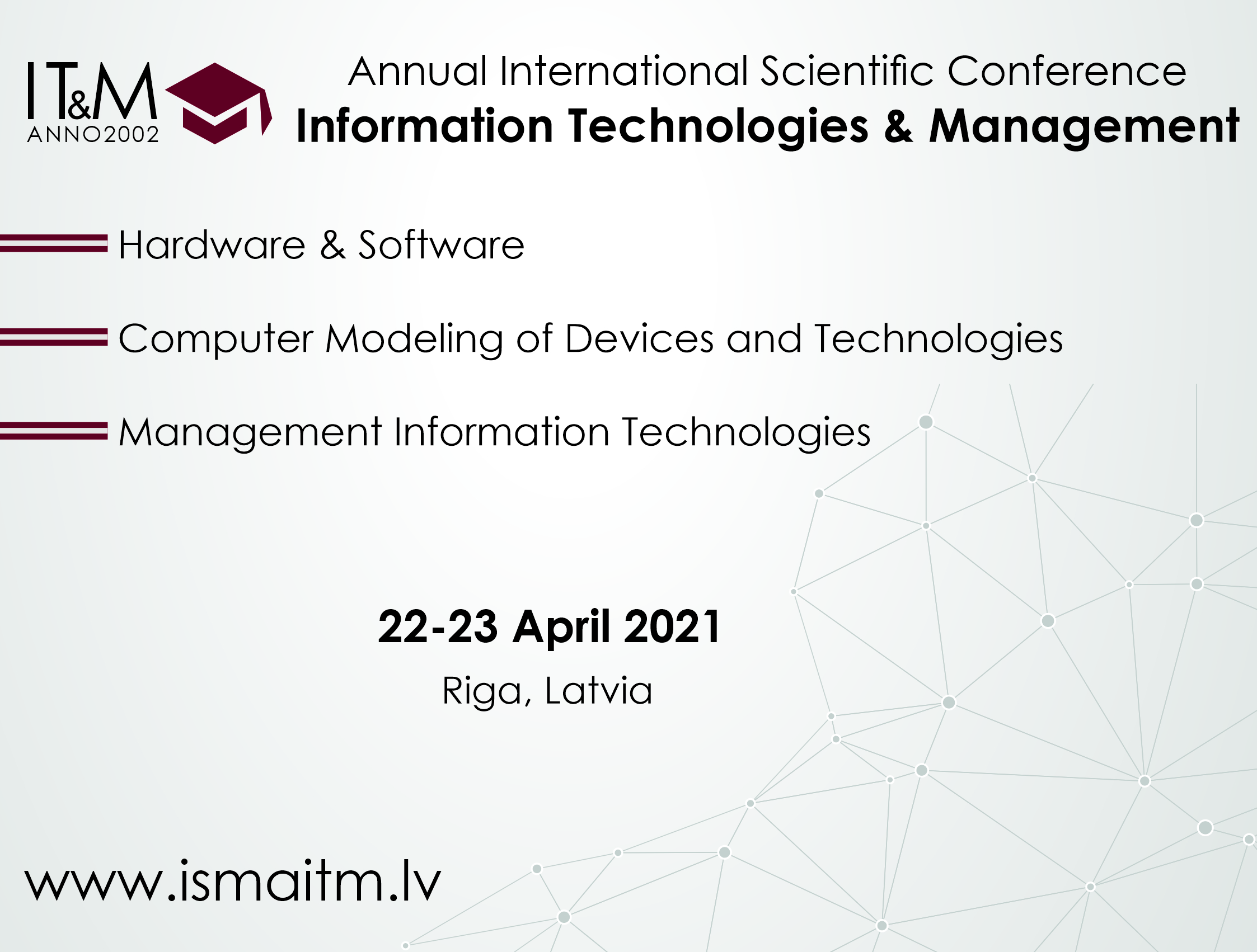 INFORMATION TECHNOLOGIES AND MANAGEMENT 2021