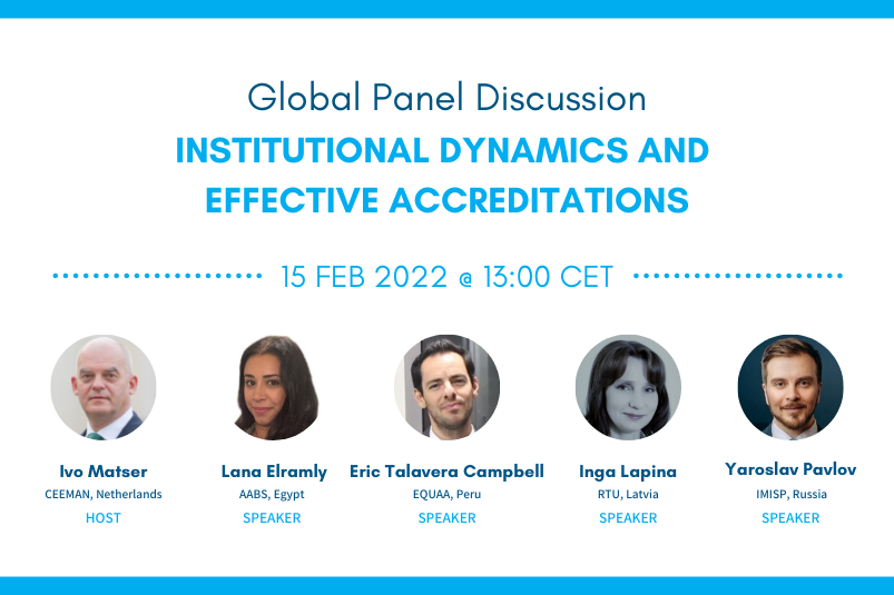 Join the Panel Discussion on Institutional Dynamics and Effective Accreditations