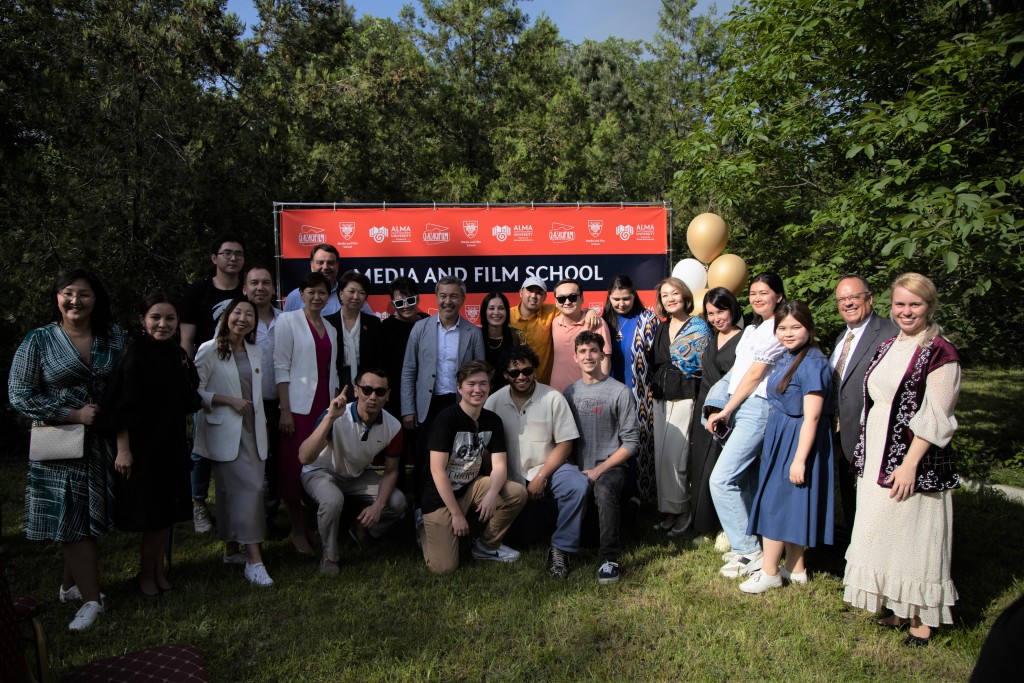 Official opening of the AlmaU School of Media and Film in partnership with JSC Kazakhfilm named after Shaken Aimanov
