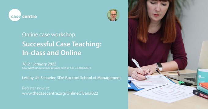 Successful Case Teaching: In-Class and Online workshop