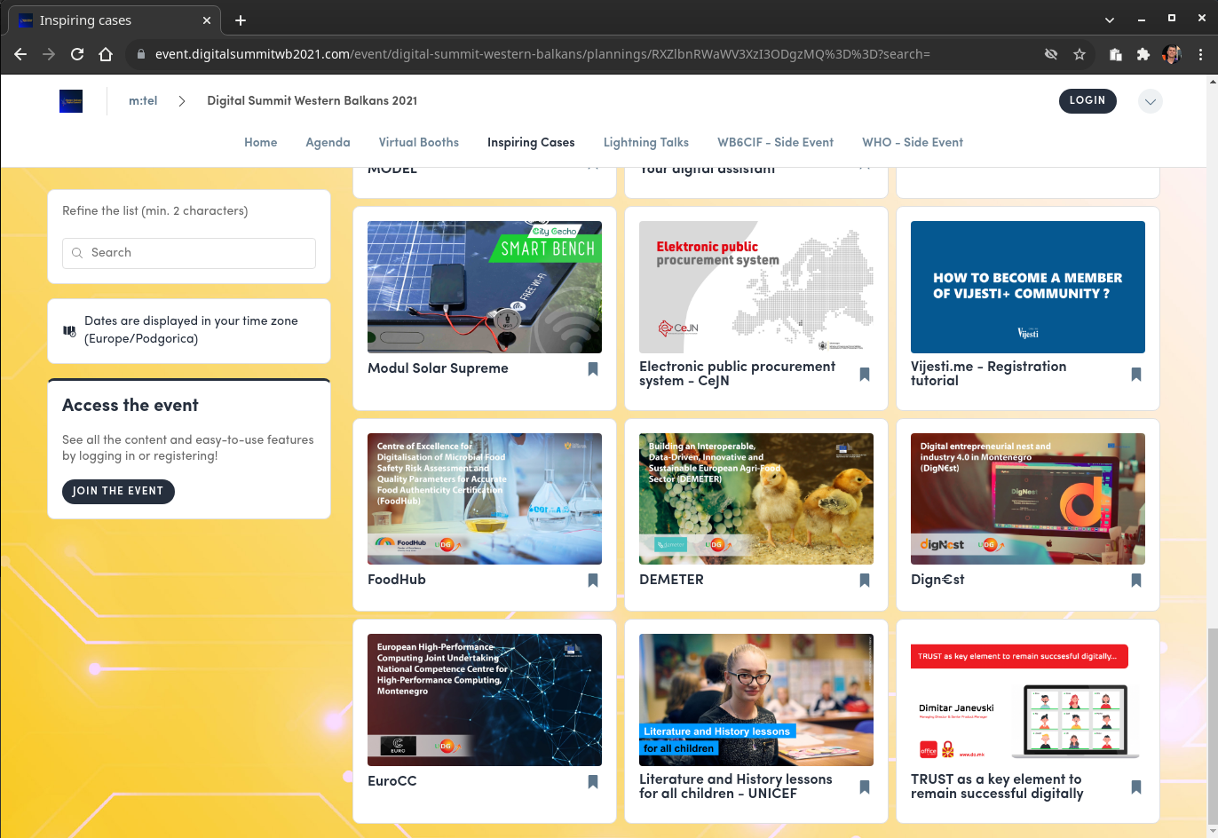 UDG research projects presented at the 4th Western Balkans Digital Summit