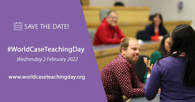 #WorldCaseTeachingDay